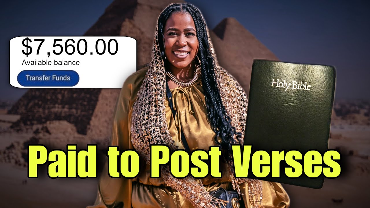 Copy & Paste Bible Verses to Make Money Online