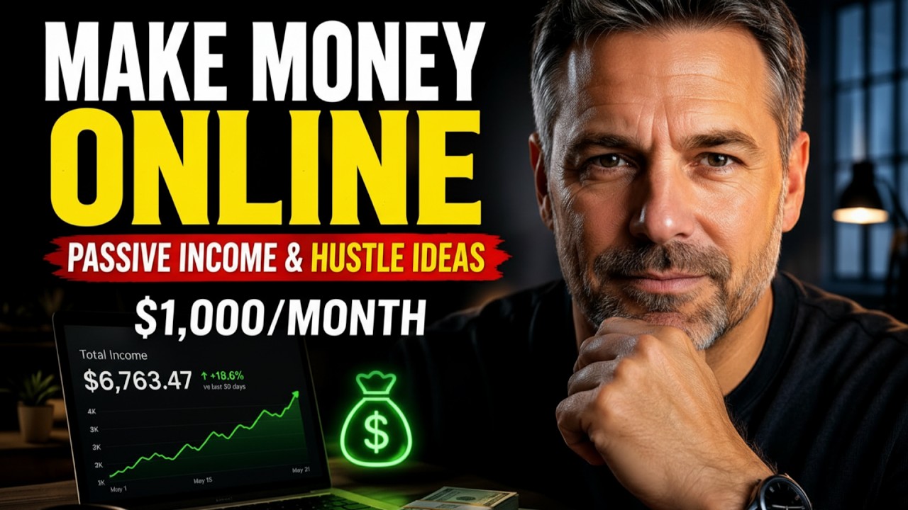 How to Make Money Online 2026 Passive Income & Hustle Ideas to Earn $1,000Month (Beginner Friendly)