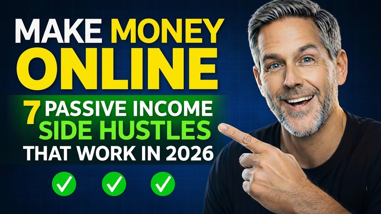 Make Money Online 7 Passive Income Side Hustles That Work in 2026