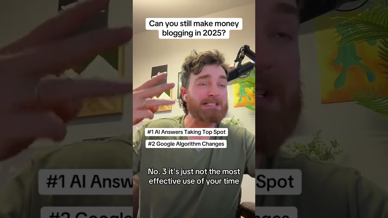 Can you still make money blogging in 2025? #seo #bloggingtips #makemoneyonline #affiliatemarketing