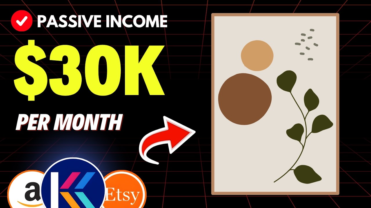 Etsy Passive Income 2026: Sell Wall Art with PrintKK (Easy Method)