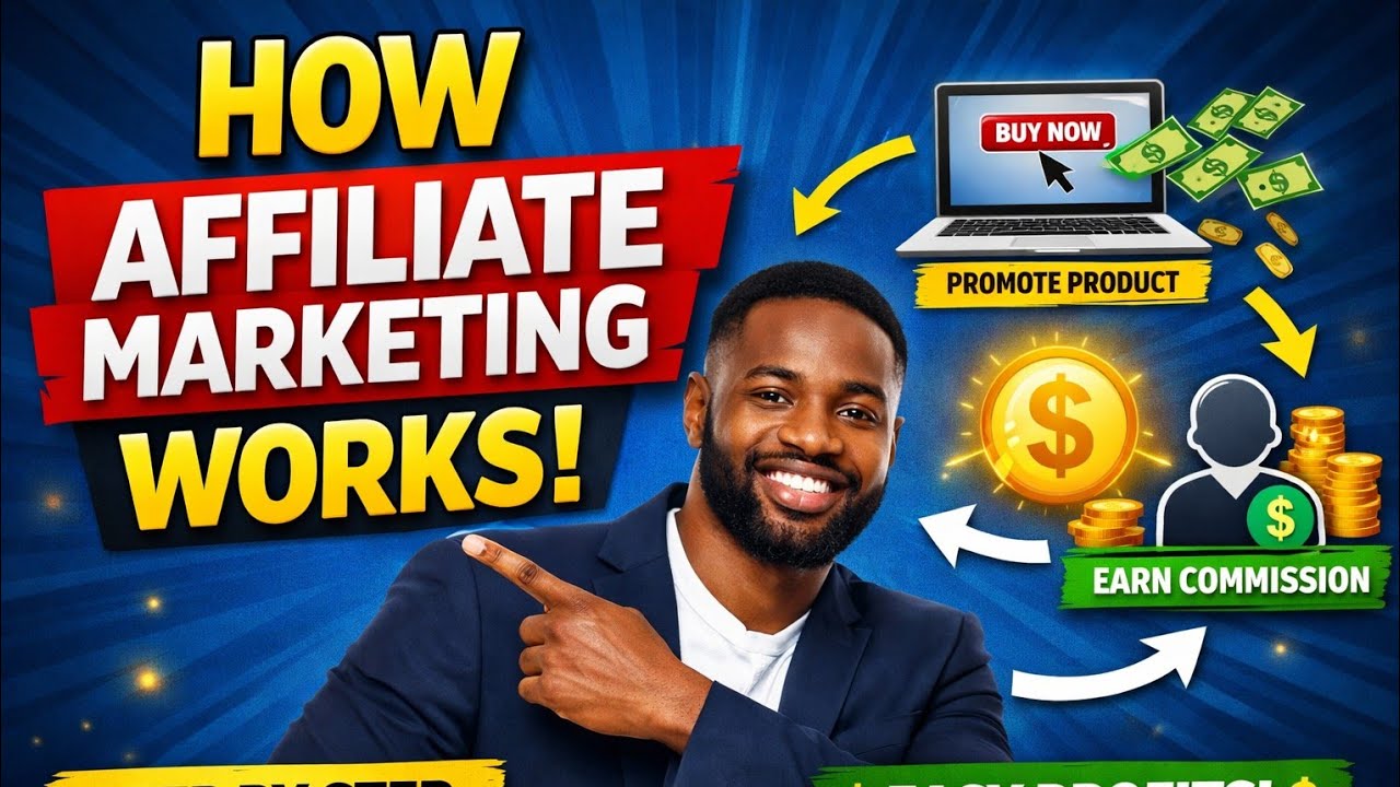 How Affiliate Marketing Works for Beginners (Step-by-Step 2026)