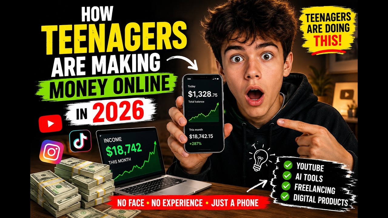 How Teenagers Are Making Money Online in 2026