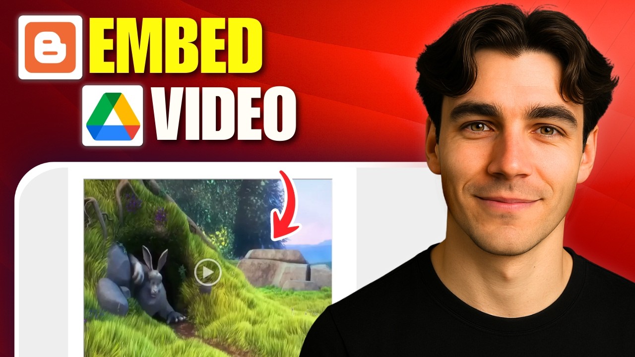 How To Embed Video From Google Drive To Blogger (Tutorial 2026)