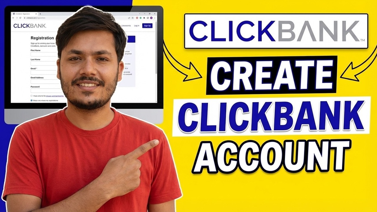 How to Create a ClickBank Account (Step-by-Step Guide 2026)