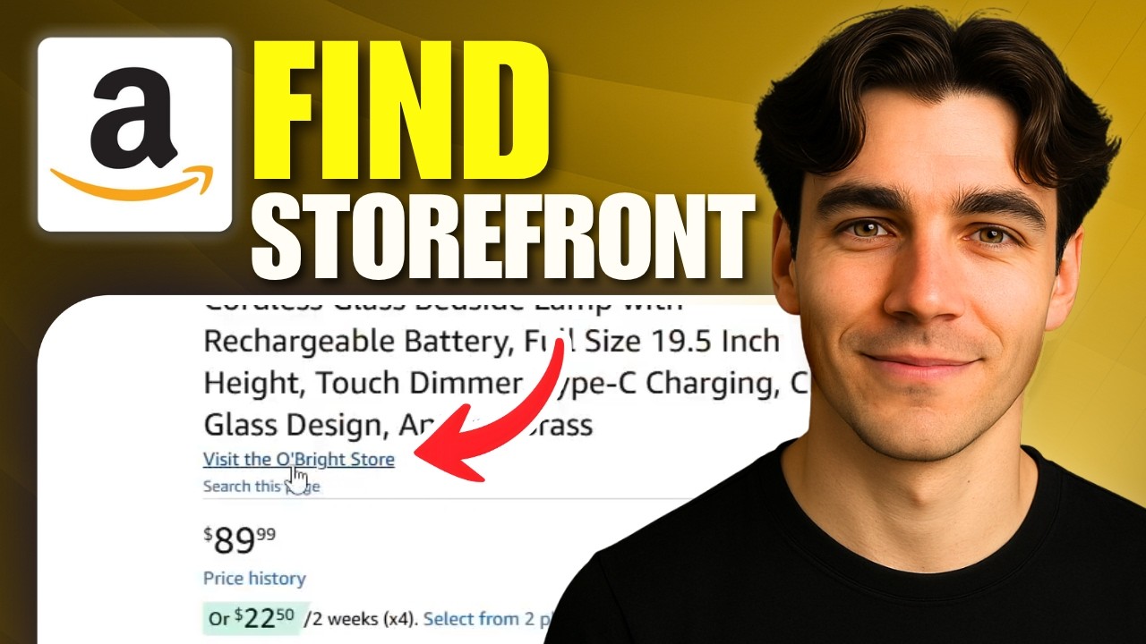How to Find The Amazon Seller Storefront URL Link (Tutorial 2026)