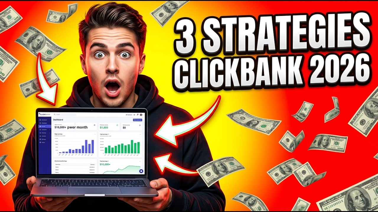 Top 3 ClickBank Strategies That Actually Work in 2026 (Beginner to Pro)