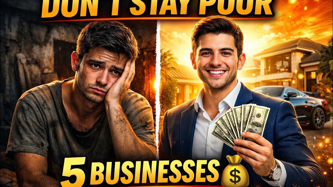 5 Businesses You Must Learn to Become Successful in 2026 | Make Money Fast