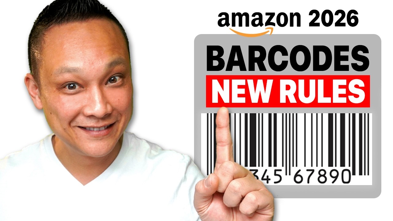 Amazon Barcodes EXPLAINED UPC FNSKU GS1 + NEW 2026 Changes