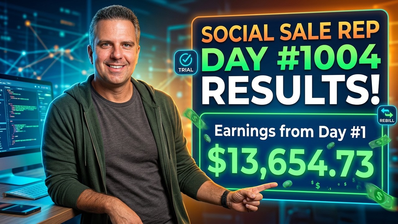 [Day 1004] New Social Sale Rep Trial Sale & 2 Potential Rebill Sales?
