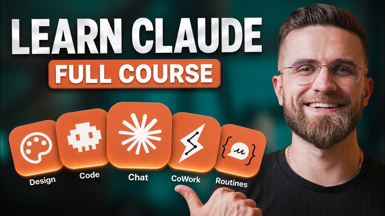 FULL Claude Course for Beginners in 2026! (Become a PRO!)