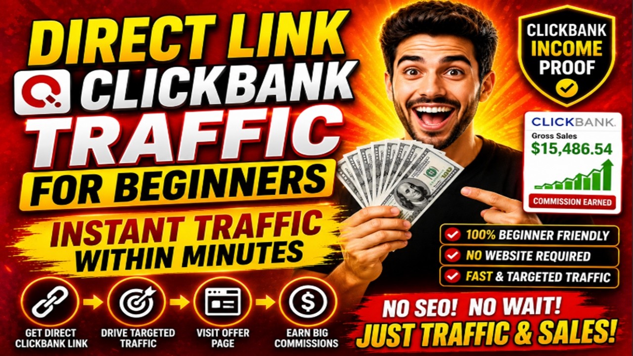 How To Drive Direct Link Traffic To Clickbank Offers