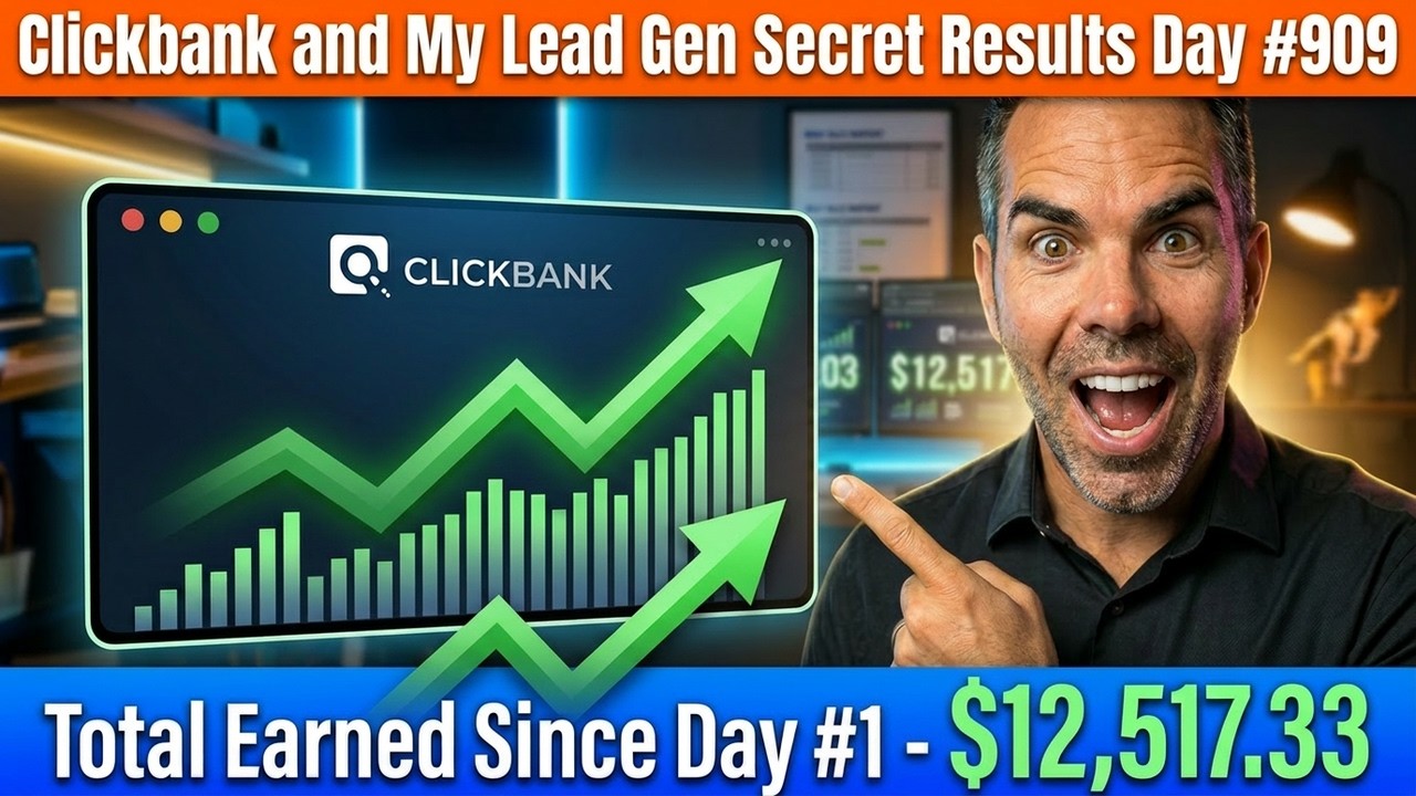 I Tracked EVERY SALE Day 909: ClickBank Affiliate Marketing For Beginners!