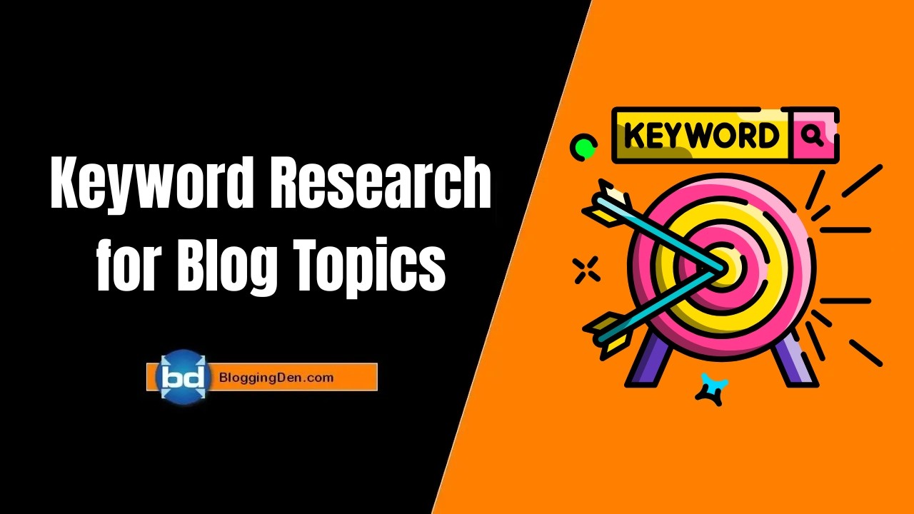 Keyword Research for Blog Topics (Step-by-Step Guide for Beginners 2026)