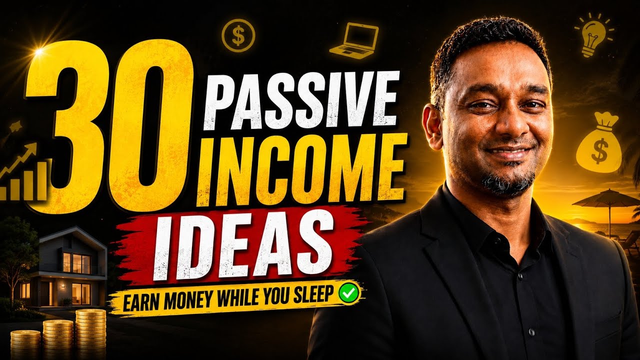 30 Passive Income Ideas That Actually Work in 2026 | Income | Money | Business