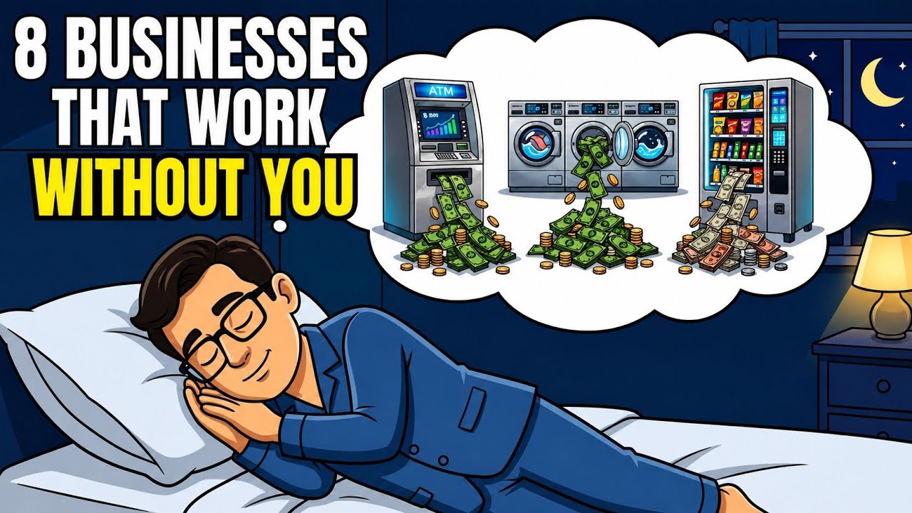 8 Passive Income Businesses That Make Money While You Sleep | Best Business Ideas 2026