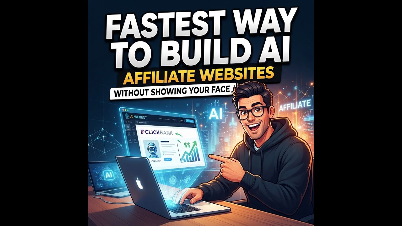 Build AI Affiliate Websites Fast (No Face Required) - ClickBank Automation Blueprint 2024
