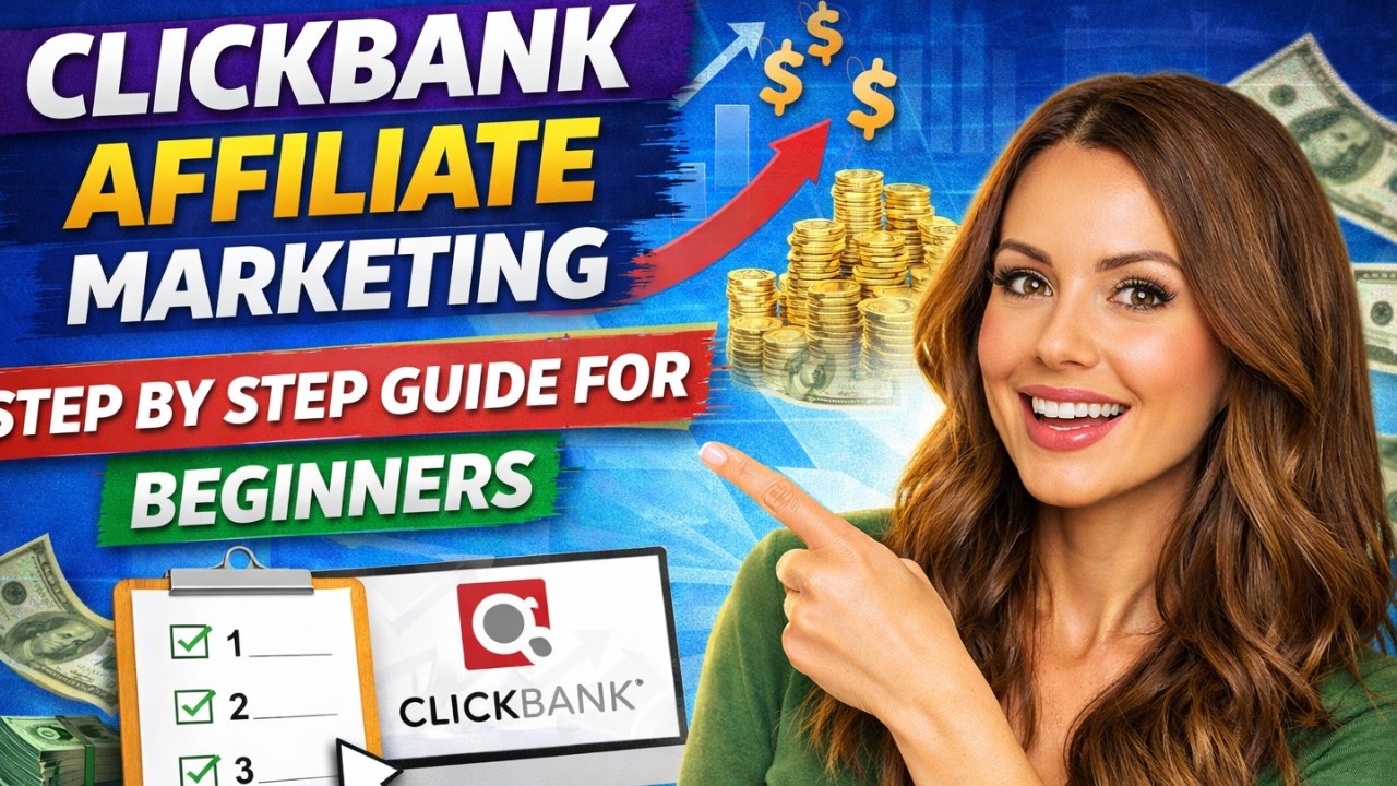 Clickbank Affiliate Marketing for Beginners (Step by Step)