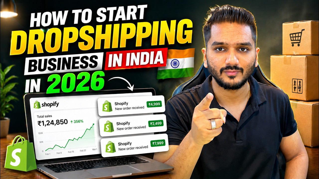 How To Start Indian Dropshipping Business In 2026? (Step By Step Tutorial)