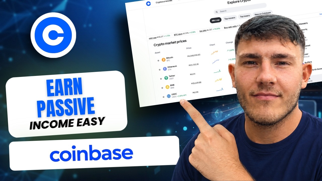 How to Earn Passive Income with Coinbase (2026 Guide)