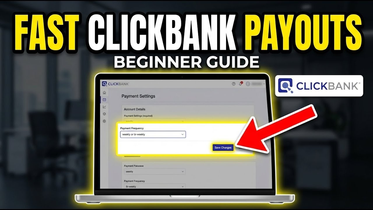 How to restore ClickBank account settings for faster payouts - Beginner Guide