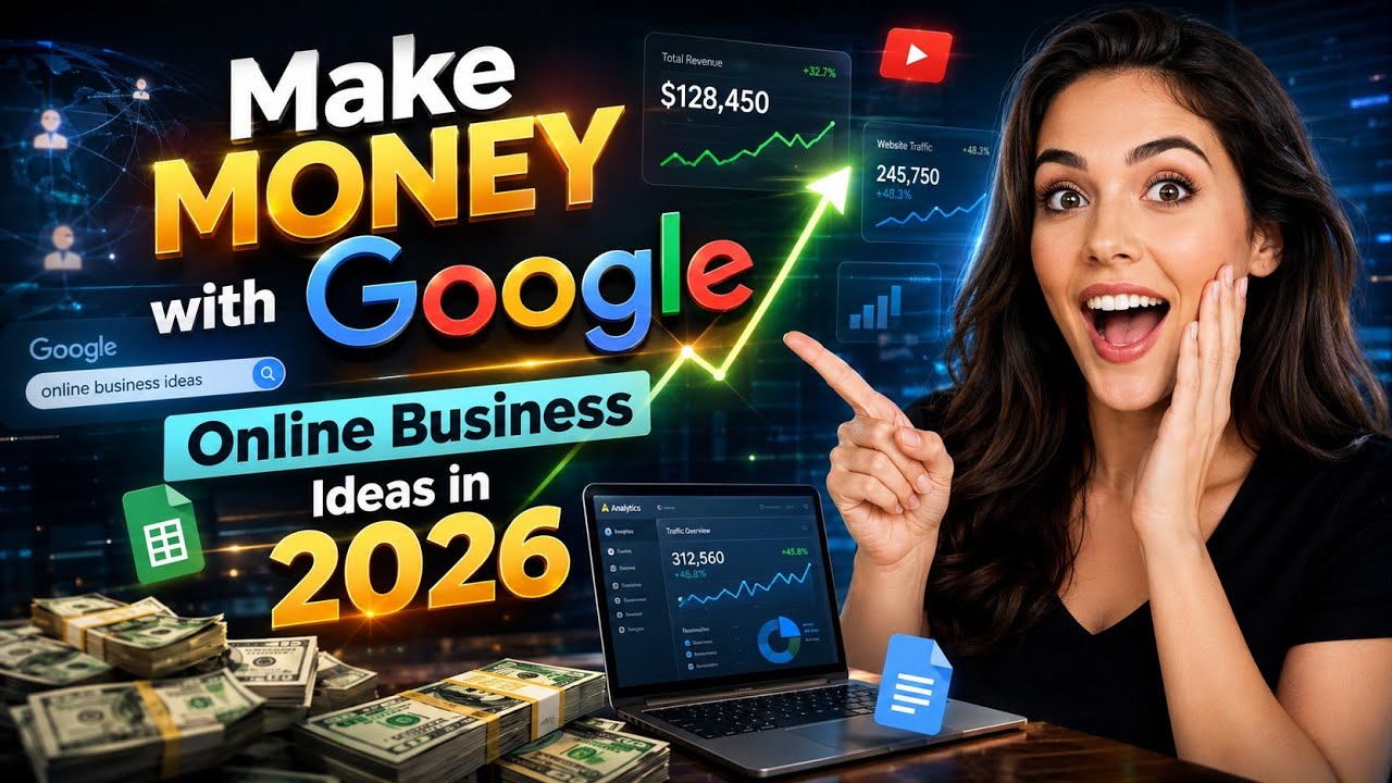 Make MONEY with Google Online Business Ideas in 2026