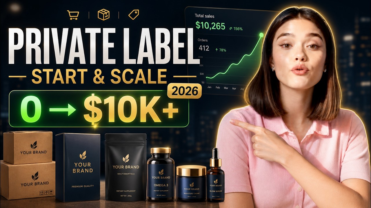 Private Label Dropshipping: How to Start & Scale in 2026 (Full Guide)