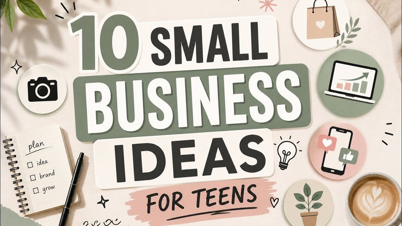 10 small business ideas for teens