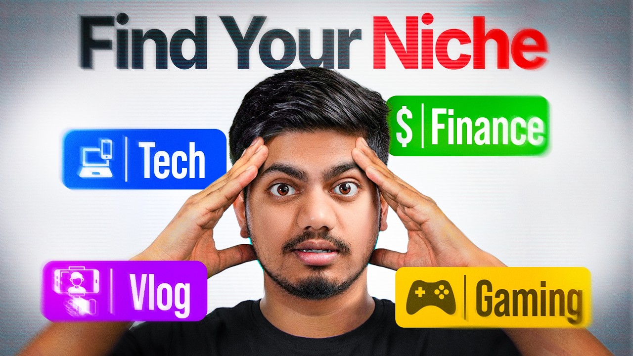 Find Your Niche On YouTube ( Without any SKILLS)