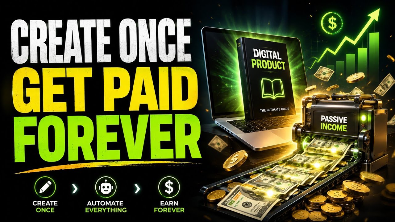 "How To Create & Sell Digital Products (Beginner Guide To Make Money Online)"