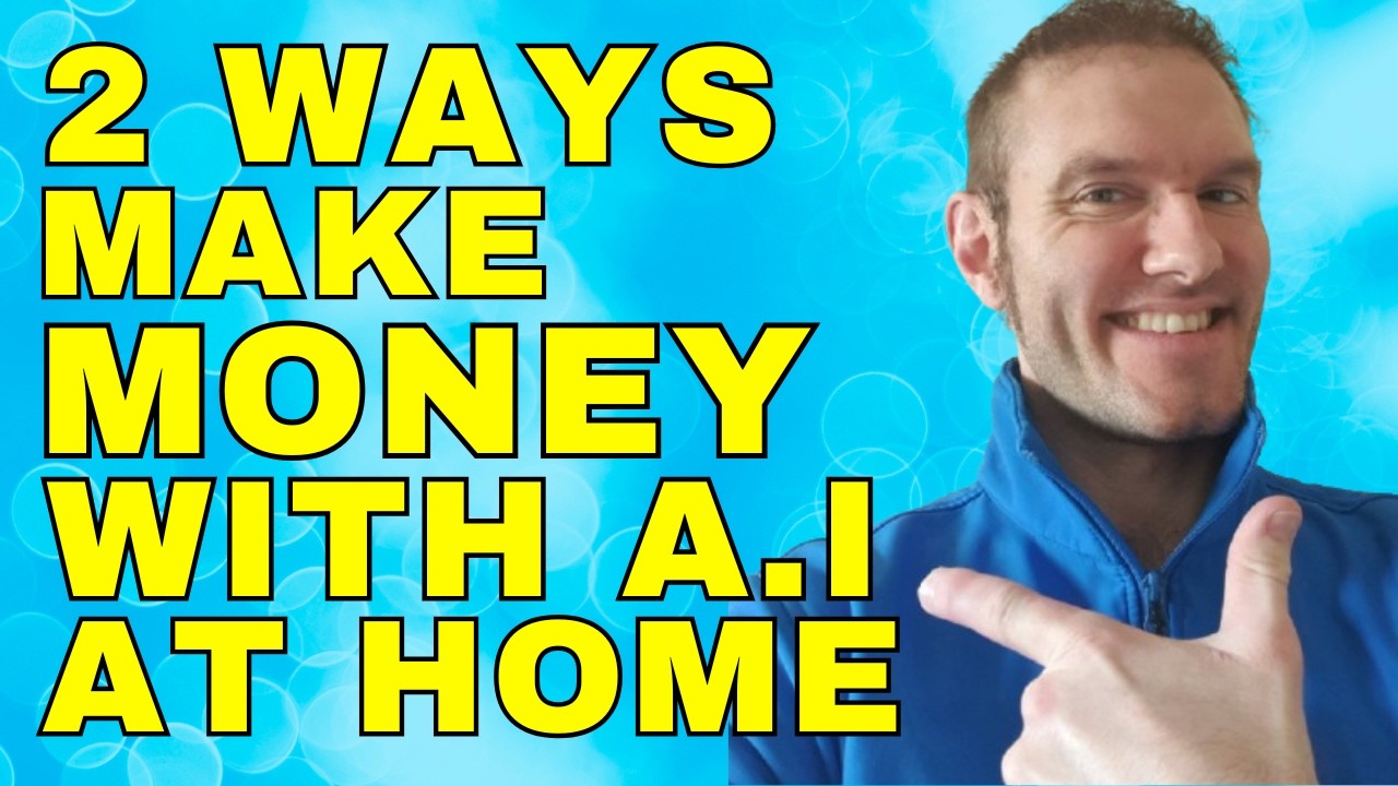 How To Make A Second Income From Home Online? 2 AI Powered Methods To Make Money At Home