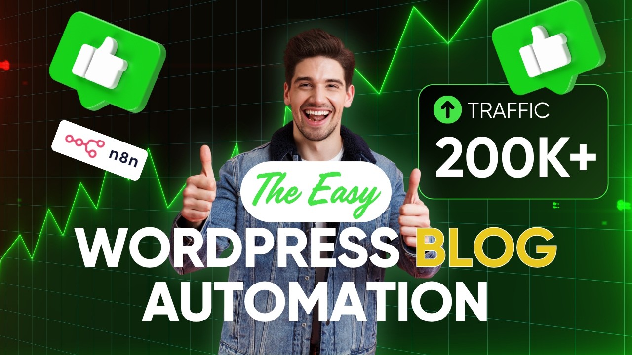 How to Automate WordPress Blog Site Easily in 2026 | n8n WordPress Automation Tutorial for Beginners
