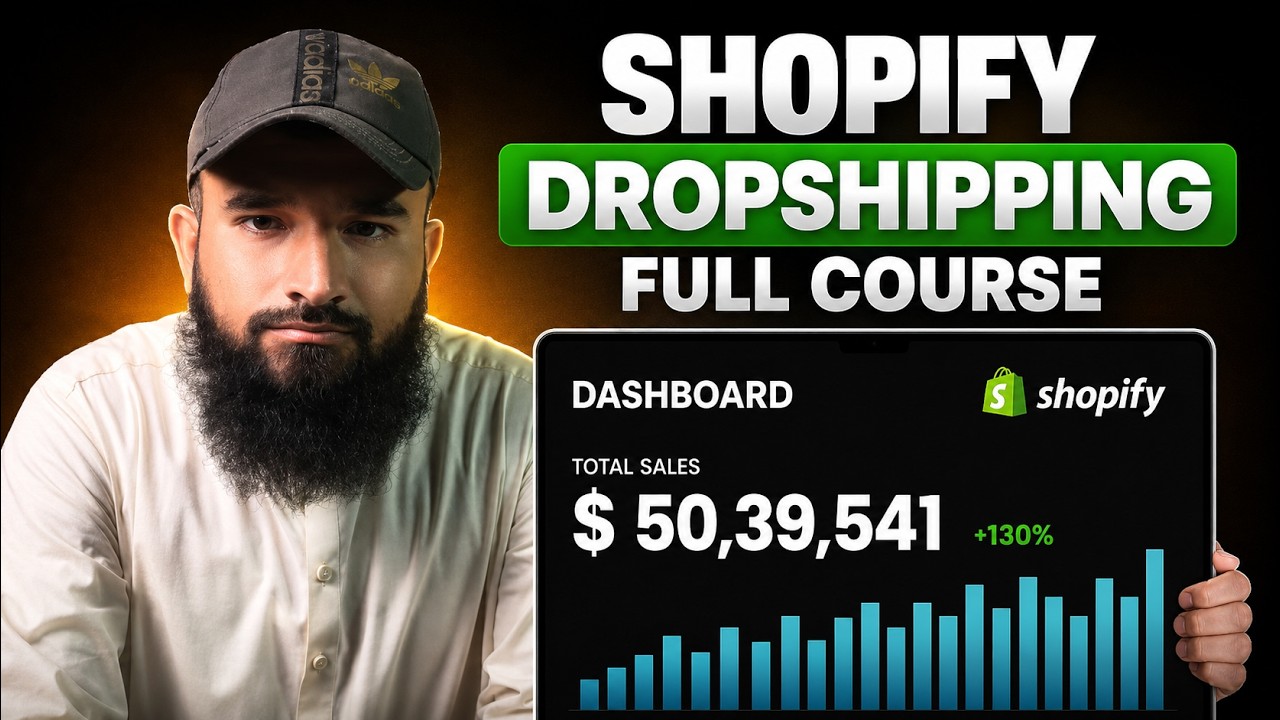 How to Start Shopify Dropshipping in 2026 | Complete 7+ Hour USA & Worldwide Course
