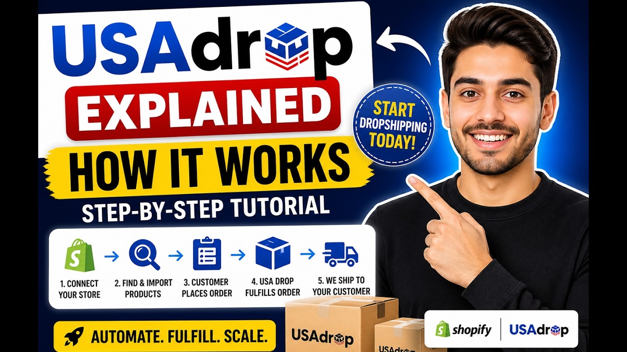 How to Use USAdrop for Dropshipping (Full Tutorial 2026)