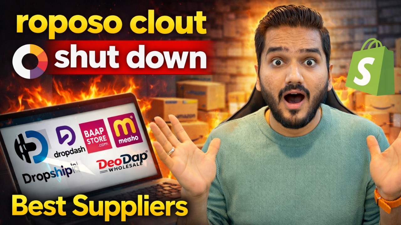 Roposo Clout CLOSED ! Best Alternative Product Suppliers For Indian Dropshipping 2026