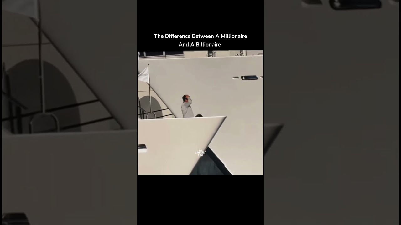 The Difference Between A Millionaire And A Billionaire